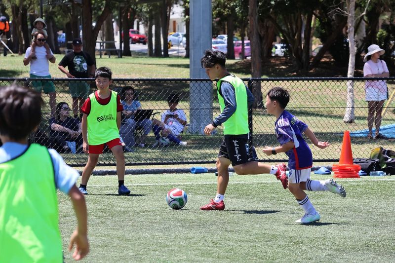 Join our elite soccer training at Kei Dribble Academy, where young athletes enhance their skills in a dynamic and supportive environment. Perfect for improving ball mastery and dribbling techniques.